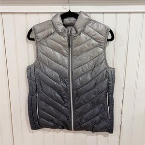 GAP Silver Hombre Puffer Vest
